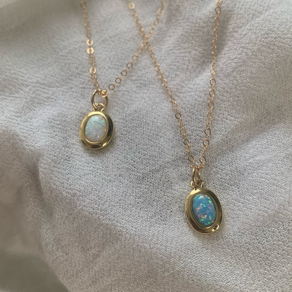 Stardust Aura Gold Fill Neclace